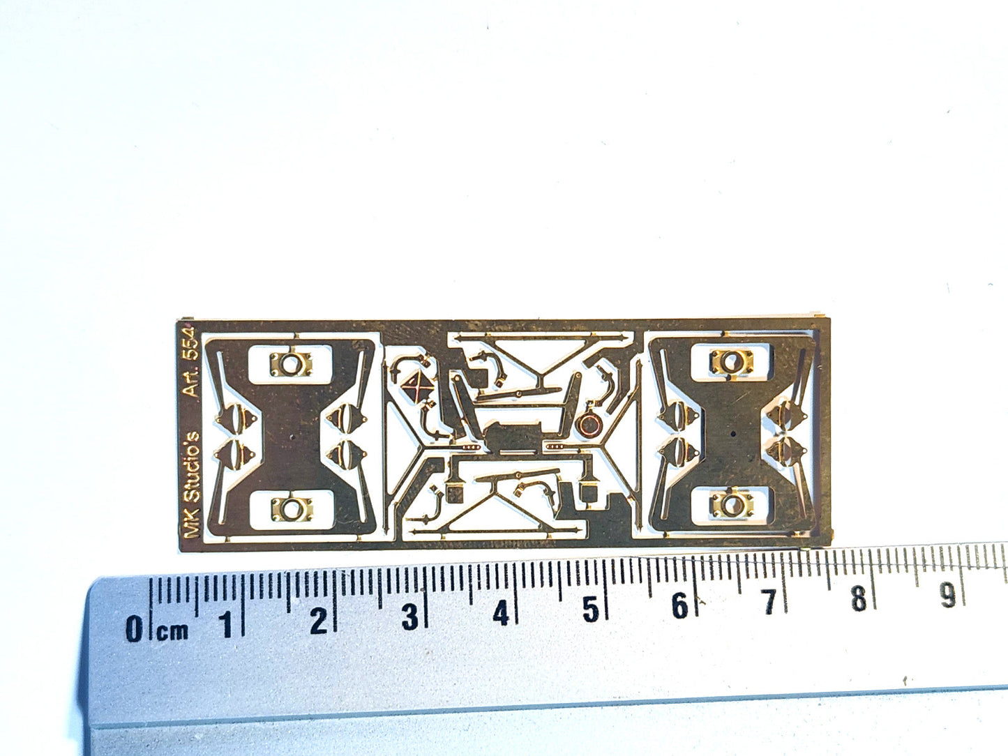 Remwerksetje voor 2 assen, etsdeel - art 554