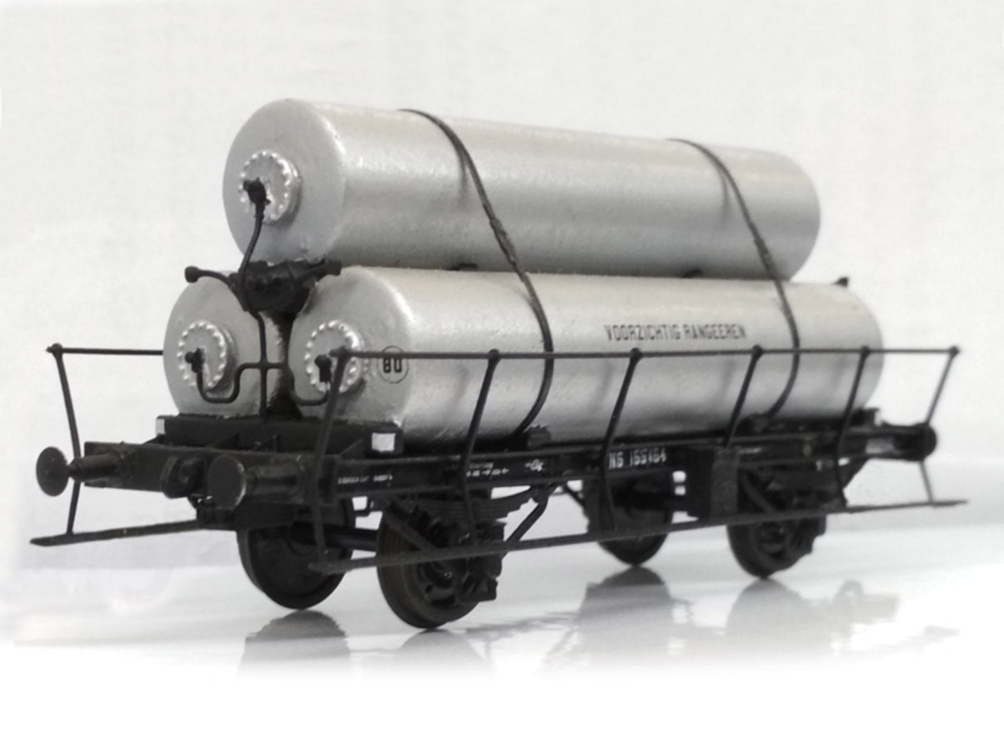 Messing bouwset gaswagen NS / SS / HSM (1908-1957) - Art. M-153