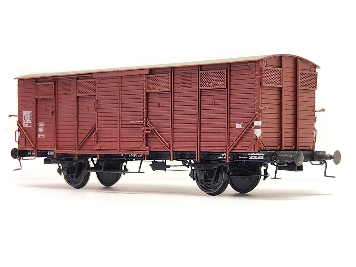 Messing bouwset "HSM groentewagens" zonder remhuis NS / HSM (1913-1970) Art. M-185