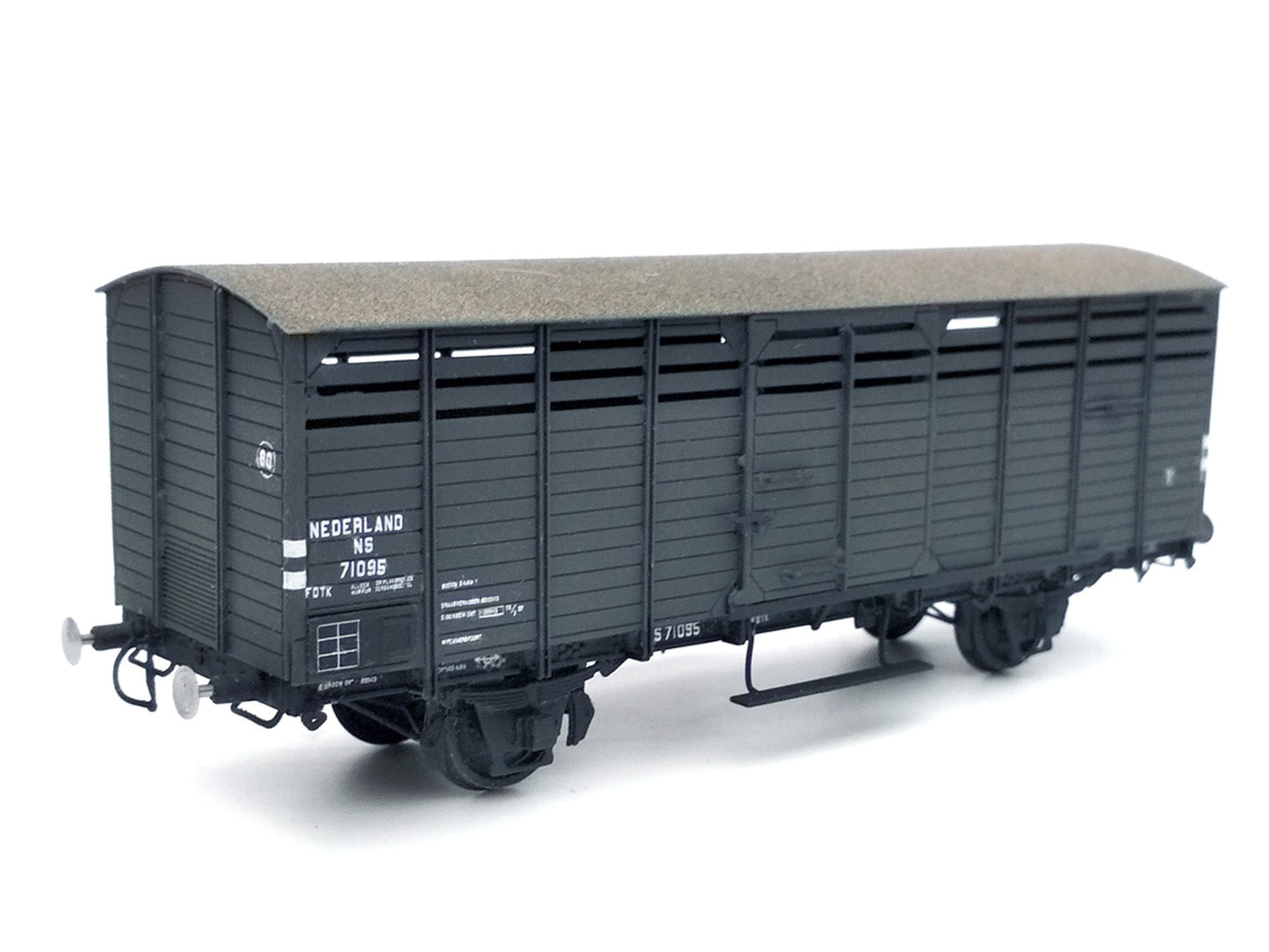 Messing bouwset NS veewagens model 1928 (1928-1960) Art. M-189ns