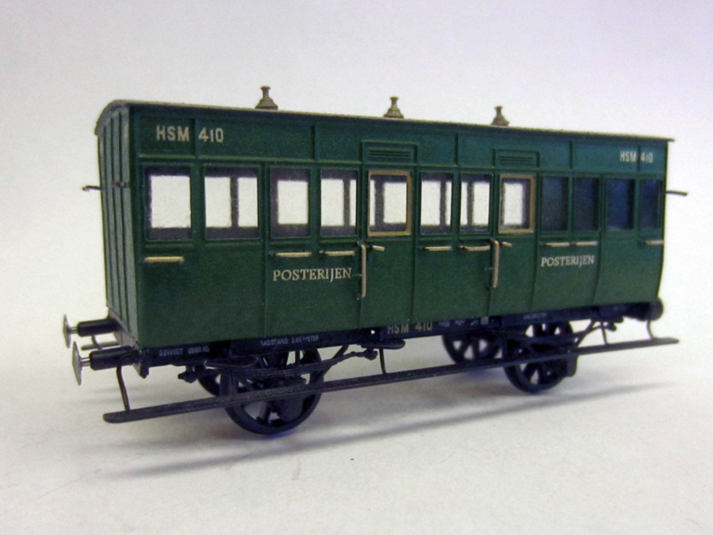 Messing bouwset rijtuig "HSM C4" NS / HSM (1883-1930) Art. M-249