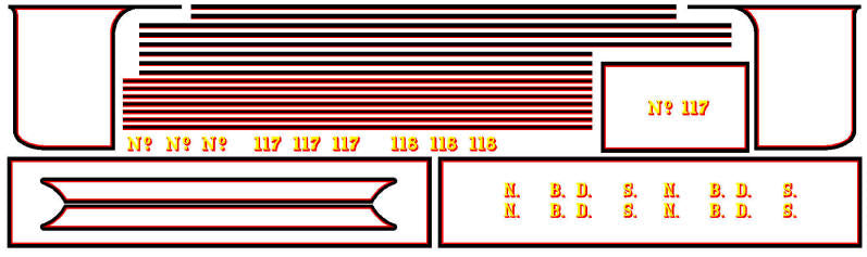 NBDS locomotief biezen - art. T-NBDS30