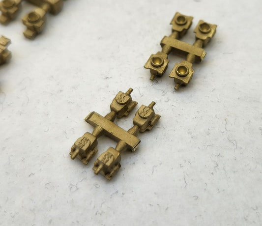 Messing aspotten voor rijtuigen en goederenwagens (NIEUW - diverse extra types)