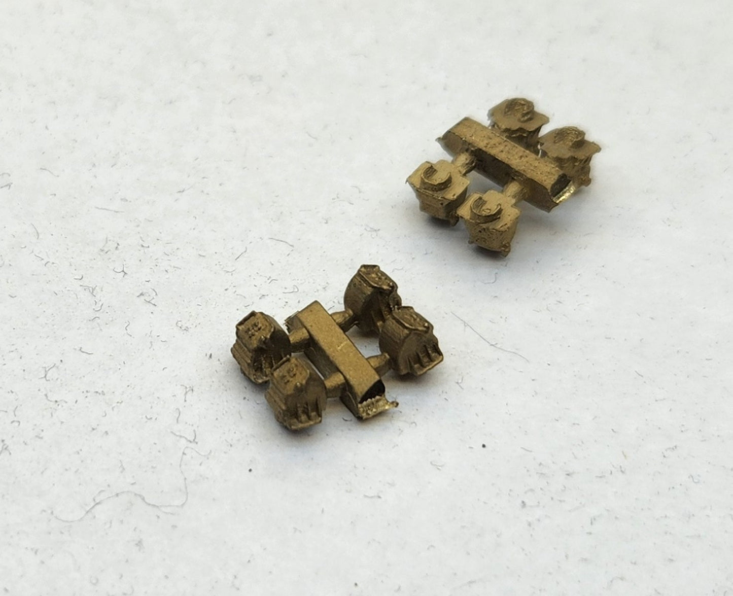 Messing aspotten voor rijtuigen en goederenwagens (NIEUW - diverse extra types)