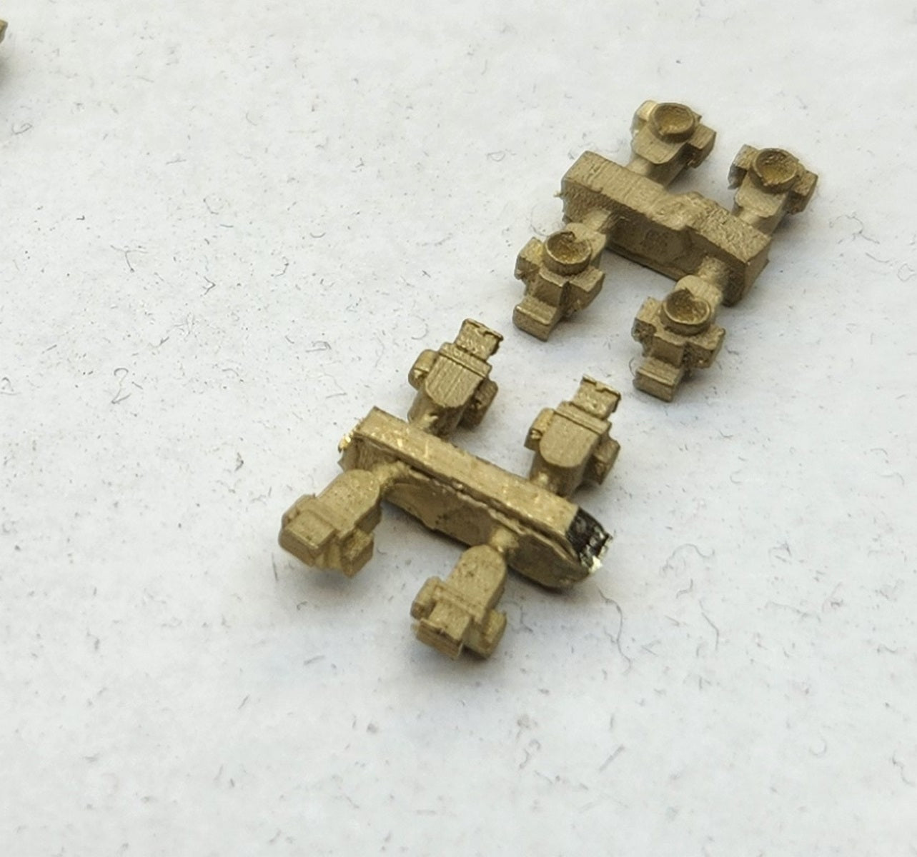 Messing aspotten voor rijtuigen en goederenwagens (NIEUW - diverse extra types)