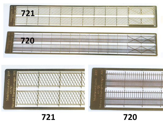 Messing hekwerk, model Staatsspoor