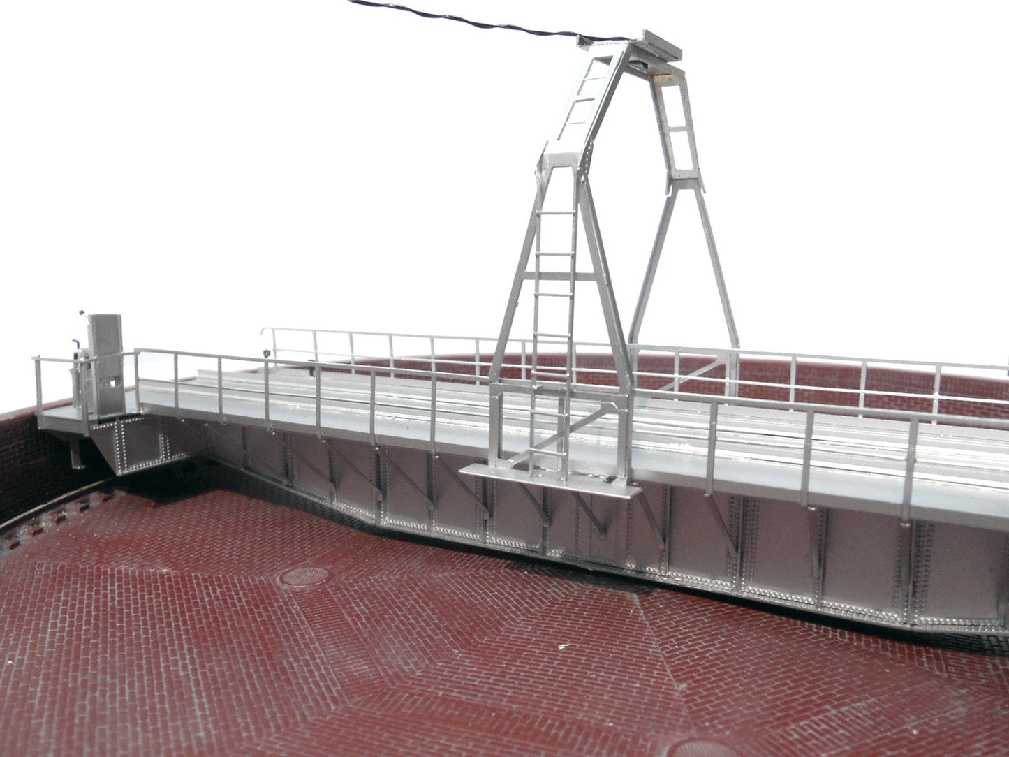 Messing bouwset Staatsspoor / NS 20 meter draaischijf art. 751 (periode 1914-1962)