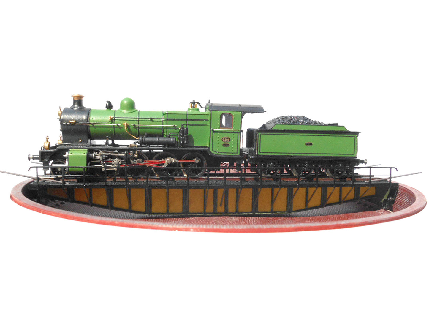 Messing bouwset Staatsspoor / NS 20 meter draaischijf art. 751 (periode 1914-1962)