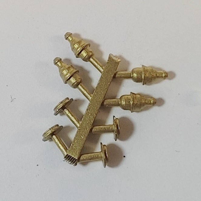 Messing dak ontluchters voor rijtuigen met olielampen - Art. 832