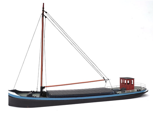 Binnenvaartschip 25m, kunststof bouwset. Art. K-803