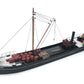Beurtvaartschip 31m, kunststof bouwset. Art. K-804 en K-805