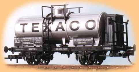 Opschriftenset voor ketelwagen "Texaco"  NS uitvoering (1928-1953) - Art. T-30p8