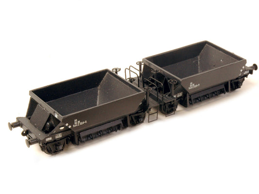 Kunststof bouwset voor NS "Allan" kortgekoppelde zelflossers (1948-1985) - VERNIEUWD