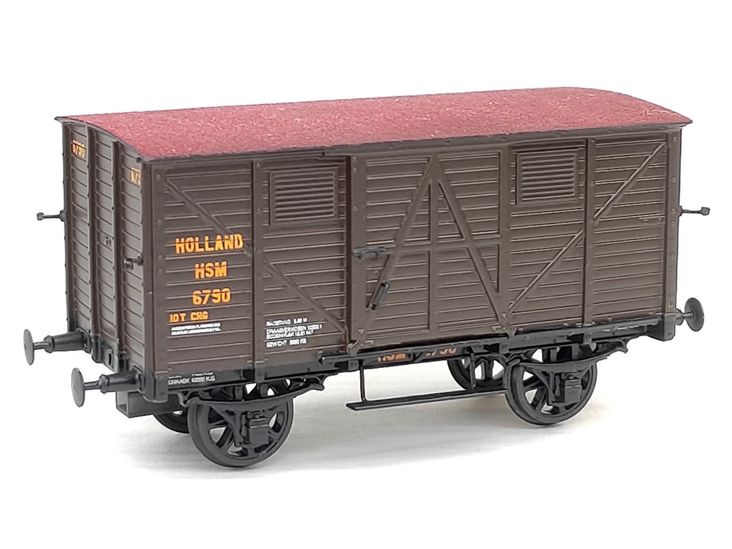 Kunststof bouwset "Werkspoor 1873" onberemd, NS / NRS / HSM / SS / NBDS (1874-1932)  Art. K-75, K-77