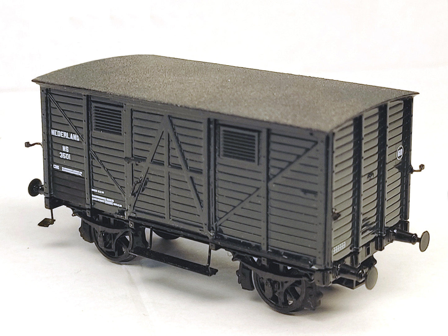 Kunststof bouwset "Werkspoor 1873" onberemd, NS / NRS / HSM / SS / NBDS (1874-1932)  Art. K-75, K-77