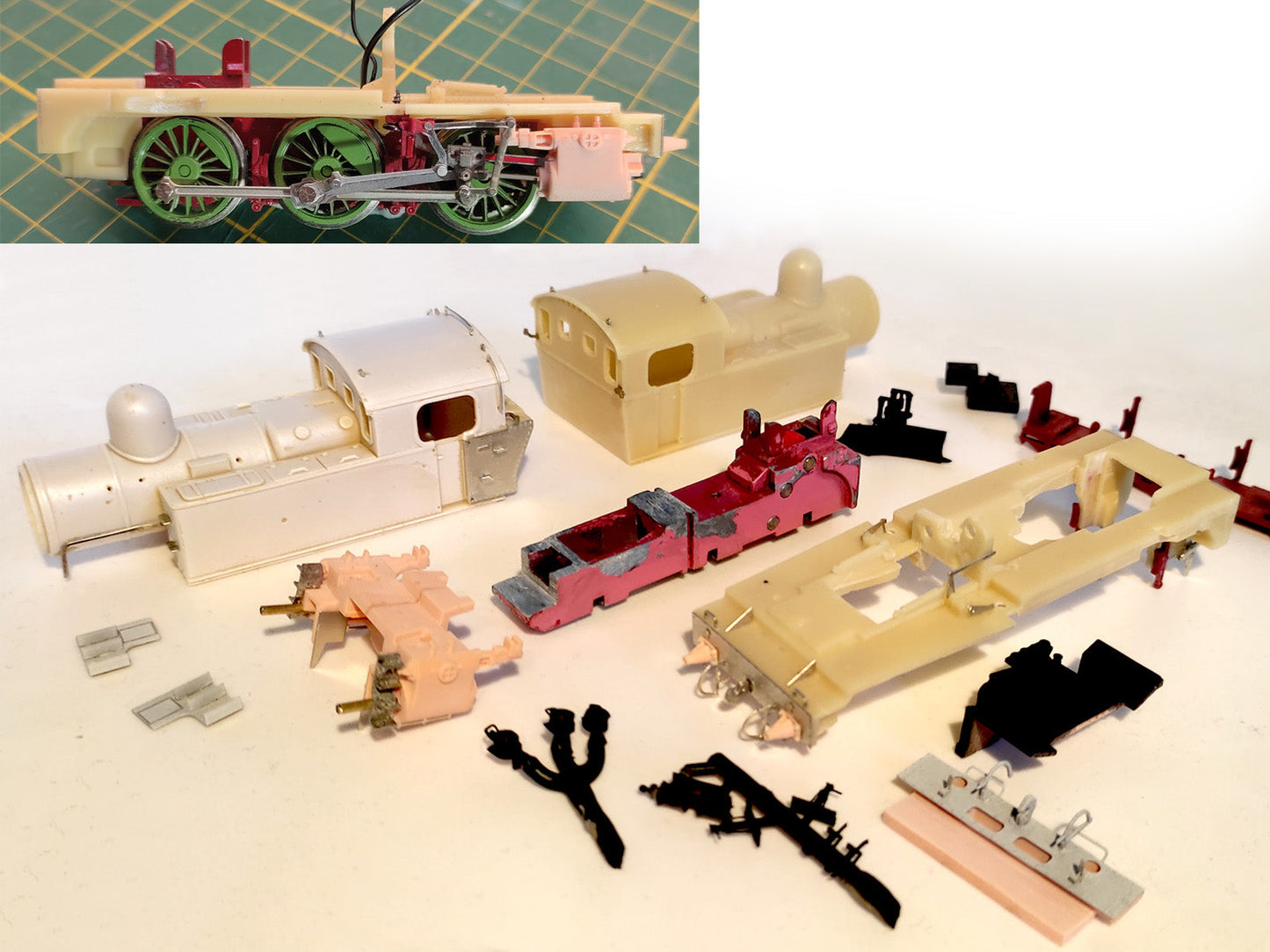 NS 8500 - Kunststof ombouwset, ex. Staatsspoorwegen (1914-1952)