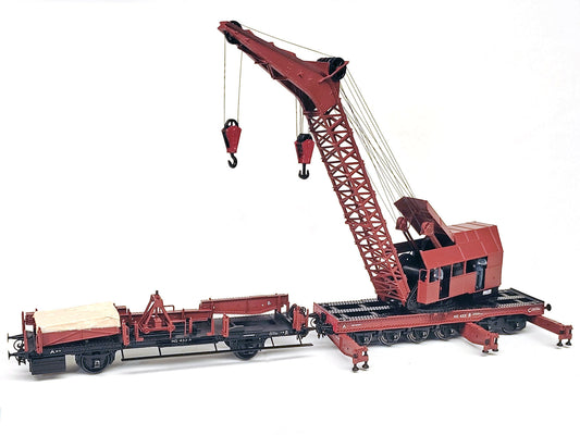 Ongevallenkraan NS, stoomkraan uit 1929 - Kunststof bouwset (1929-1965)   Art. M-162