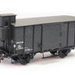 Messing bouwset goederenwagen CHD, oud model met remhuis NS / HSM (1886-1970)  Art. M-177