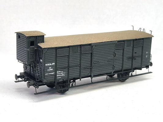 Messing bouwset "HSM groentewagens" met remhuis NS / HSM (1913-1970) Art. M-186