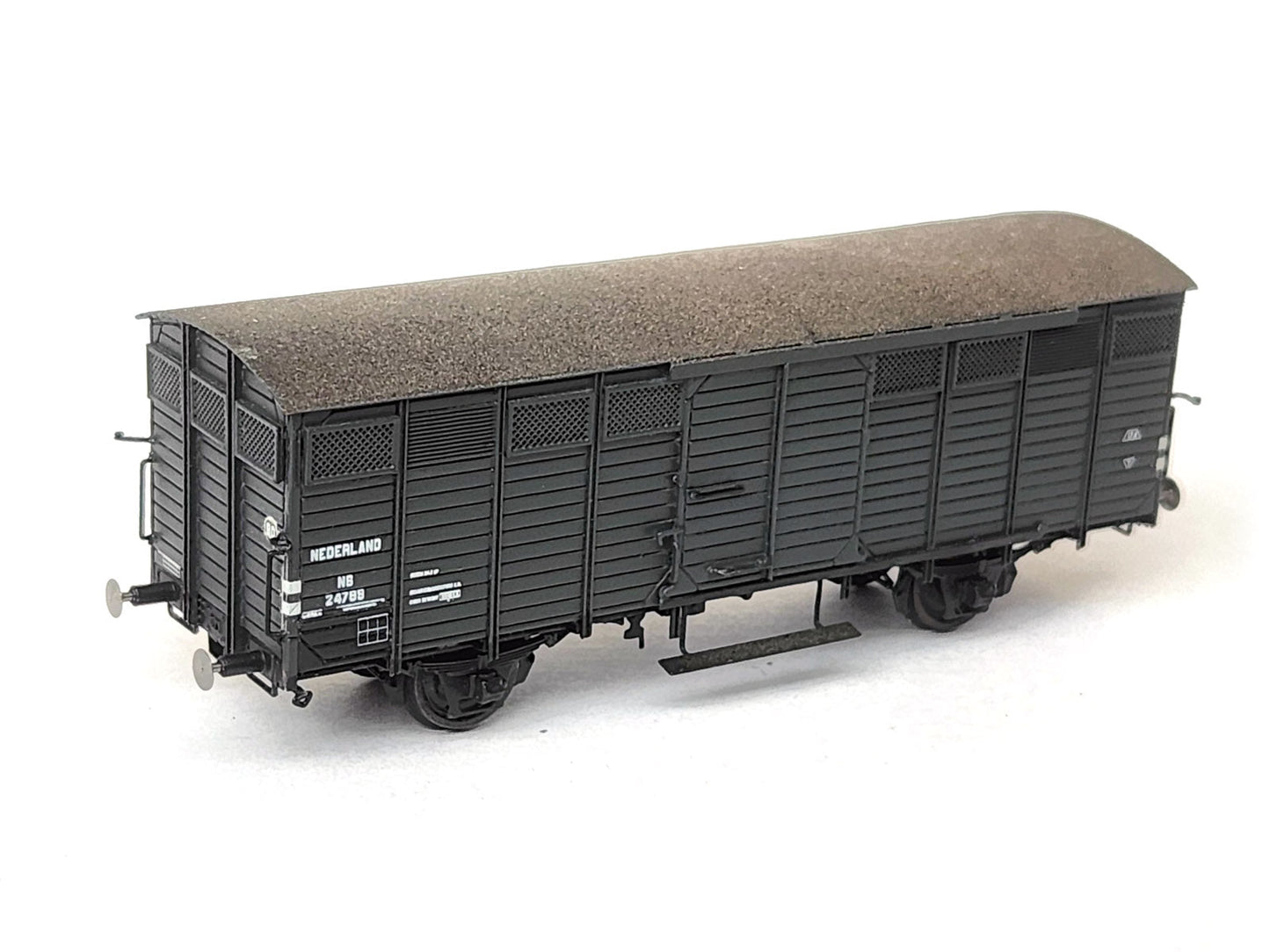 Messing bouwset NS groentwagens model 1928 (1929-1970)  Art. M-187