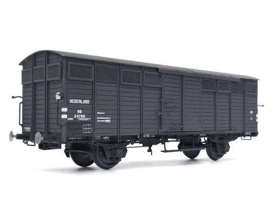 Messing bouwset NS groentwagens model 1928 (1929-1970)  Art. M-187