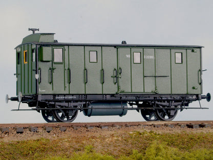 Messing bouwset bagagewagen NS / SS / NBDS (1877-1937)  Art. M-220