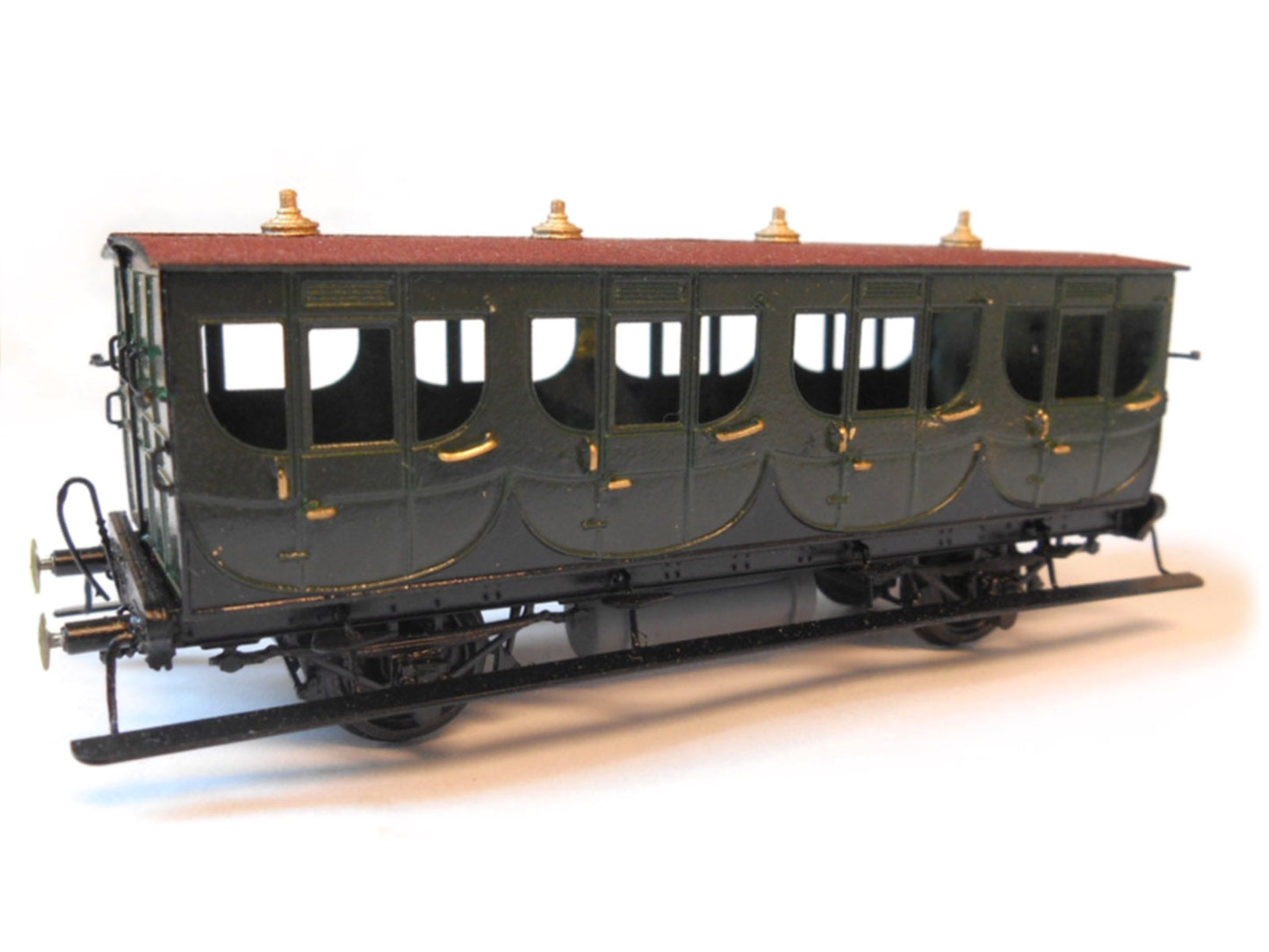 Messing bouwset rijtuig "HSM C4" NS / HSM (1883-1930) Art. M-249