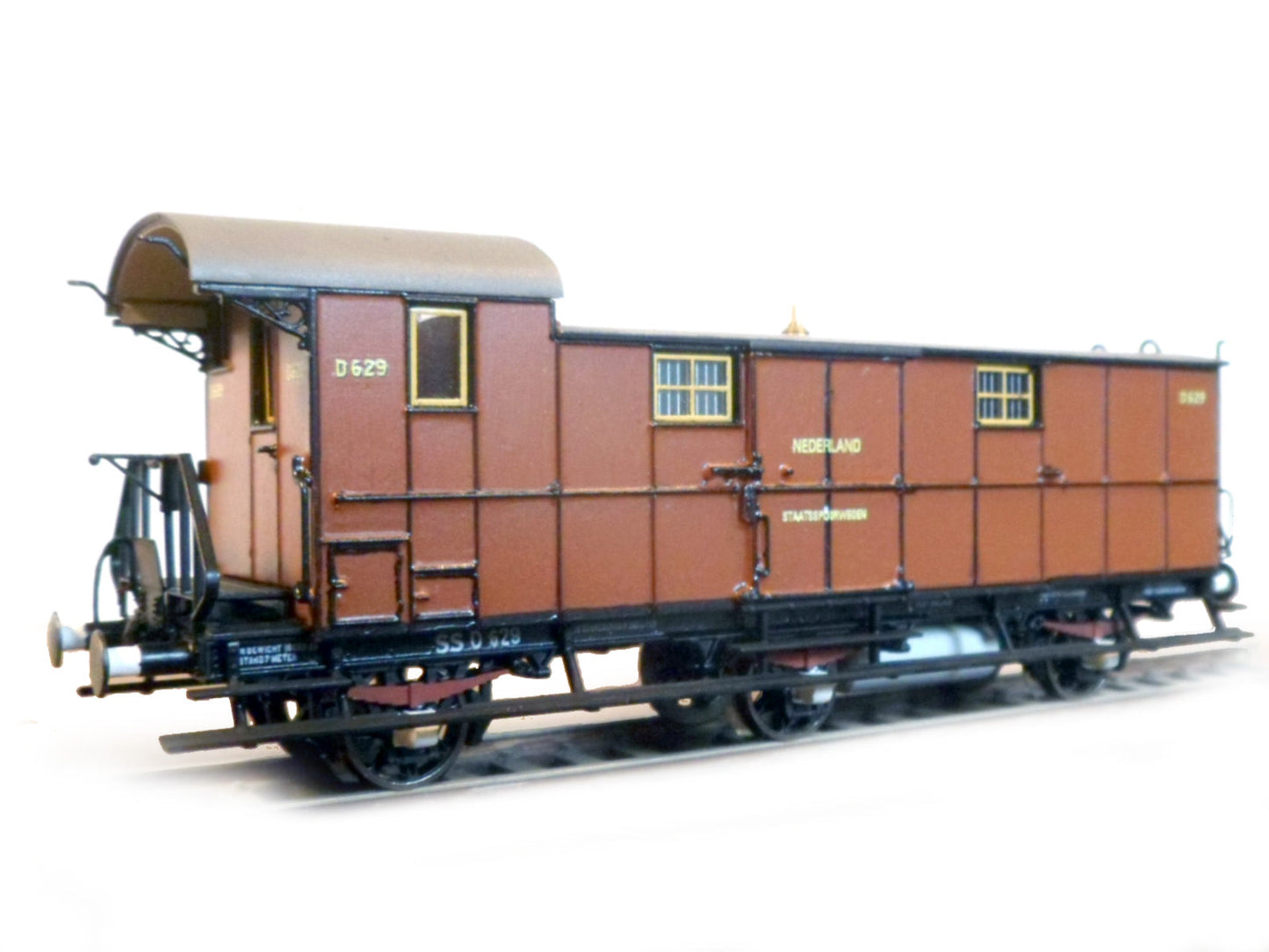 Ombouwset bagagewagen SS / NS (1895-1954)  Art. M-250