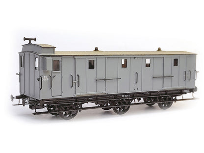Messing bouwset bagagewagen NS / SS (1878-1942)  Art. M-258
