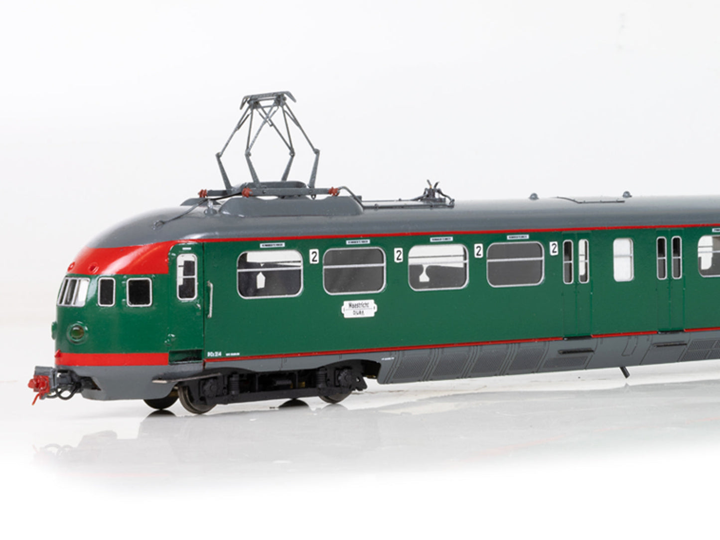 Messing bouwset elektrische treinstellen NS Materieel 1936 (inzet 1937-1969)