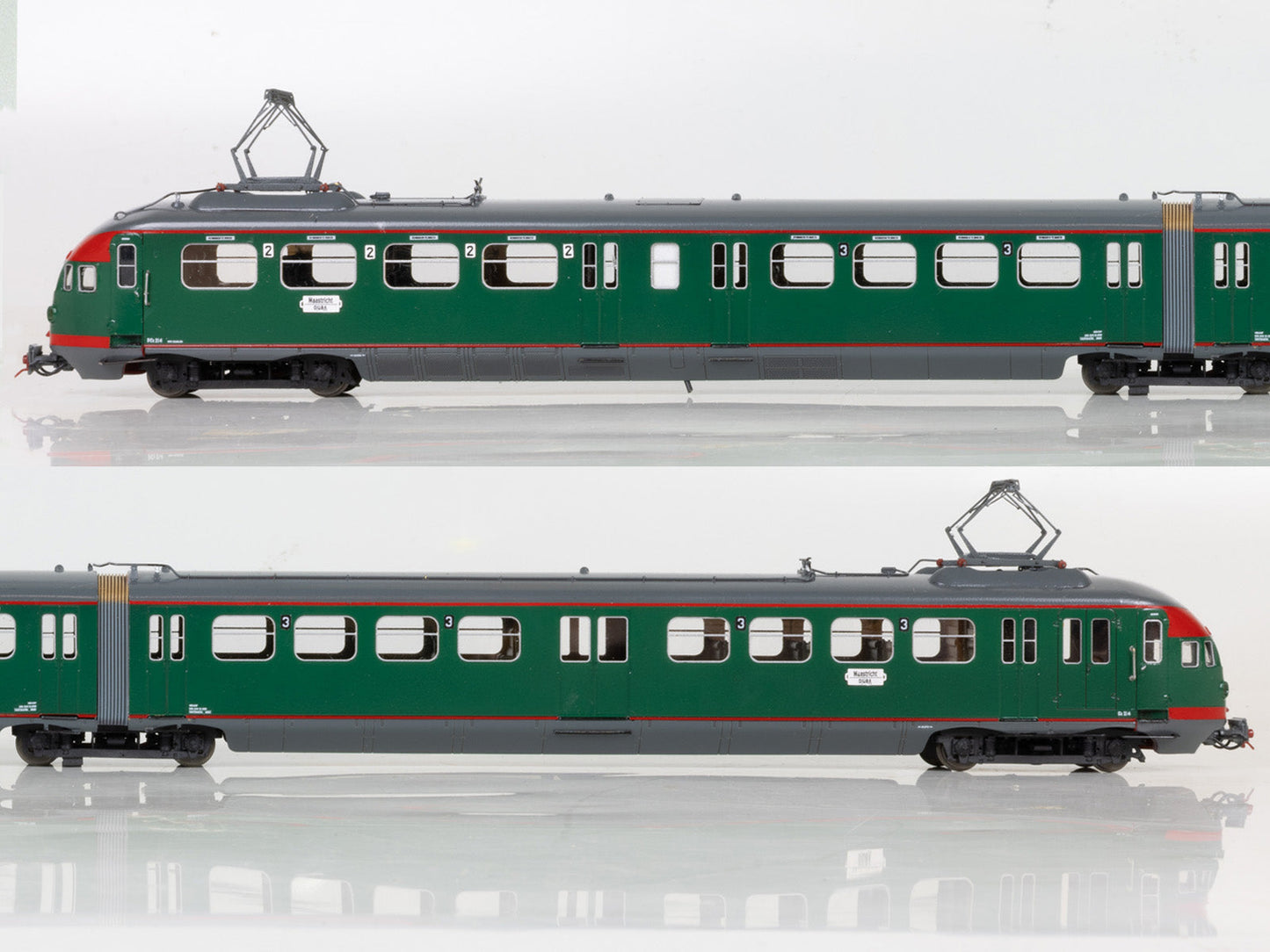 Messing bouwset elektrische treinstellen NS Materieel 1936 (inzet 1937-1969)