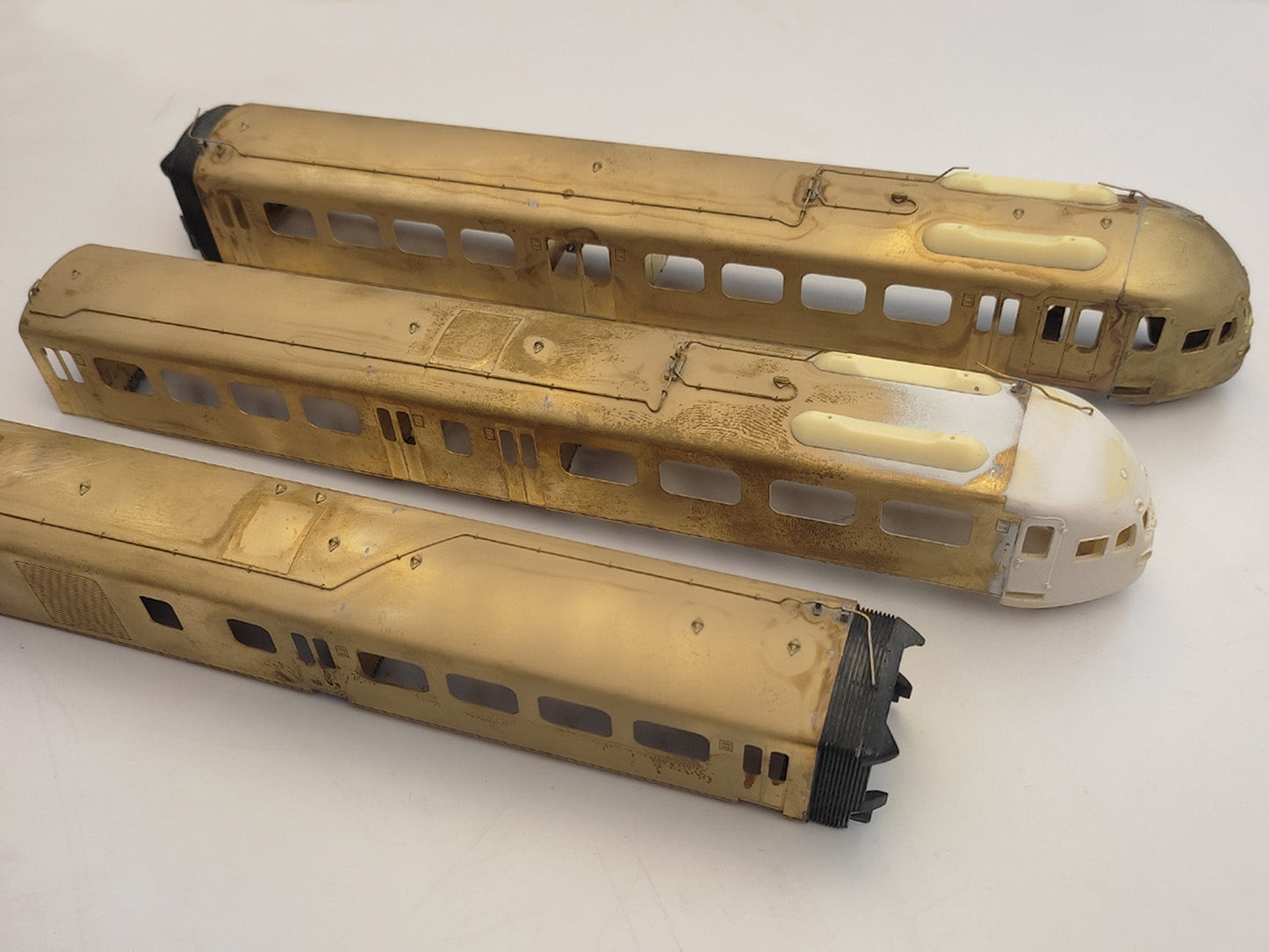 Messing bouwset elektrische treinstellen NS Materieel 1936 (inzet 1937-1969)