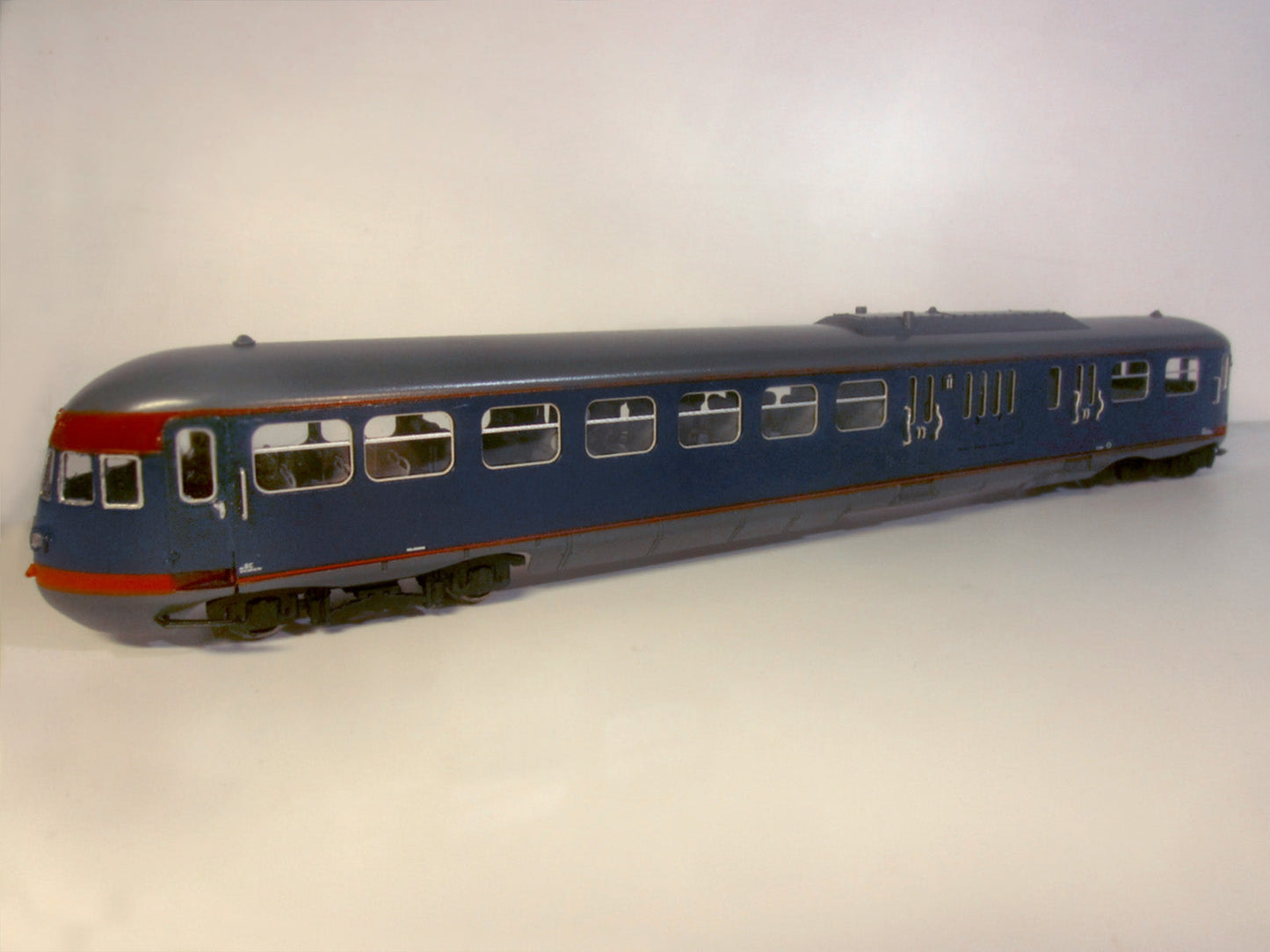 Messing bouwset diesel motorwagen NS OmBC 2901-2908 (1937-1961)