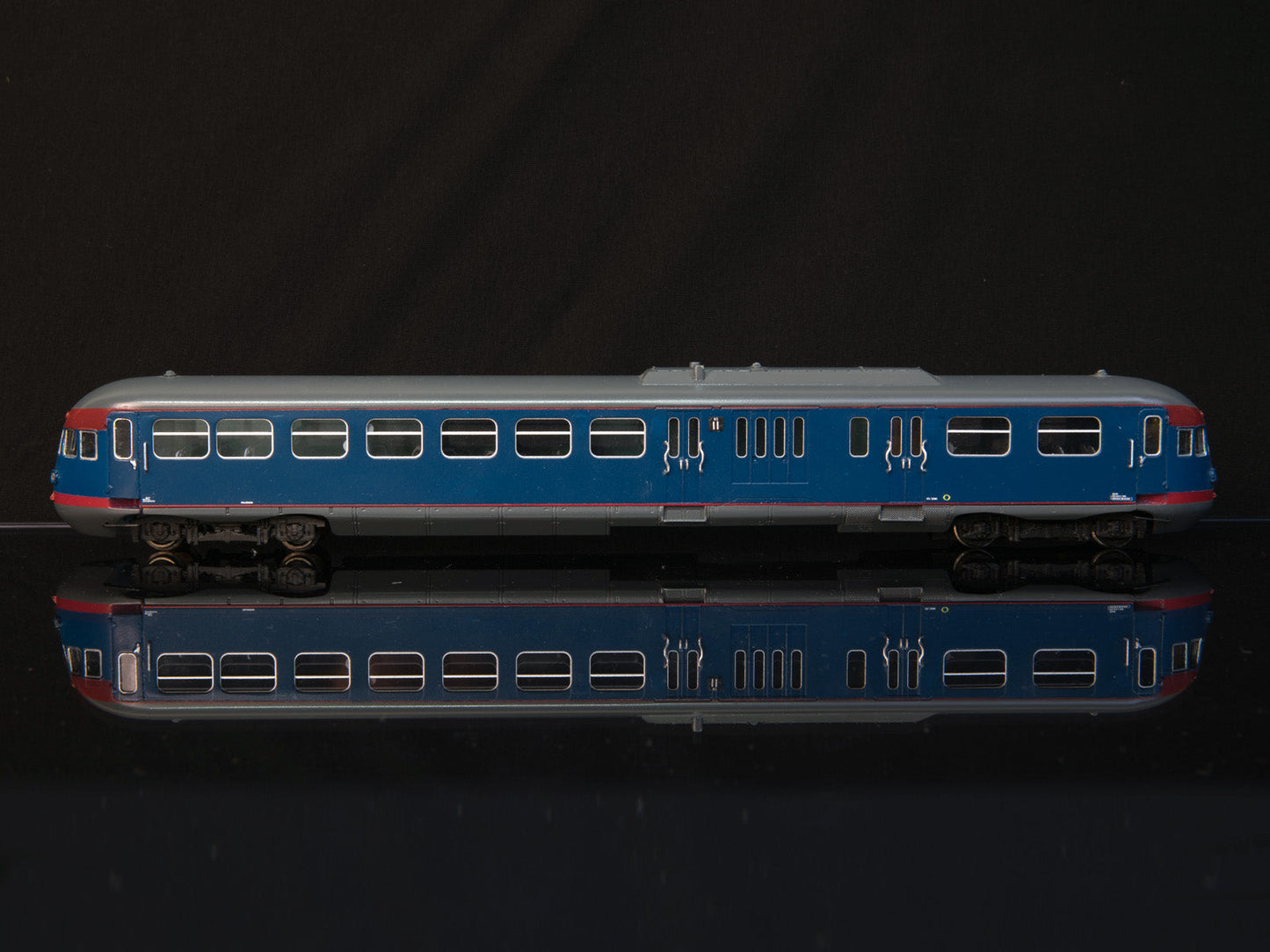 Messing bouwset diesel motorwagen NS OmBC 2901-2908 (1937-1961)