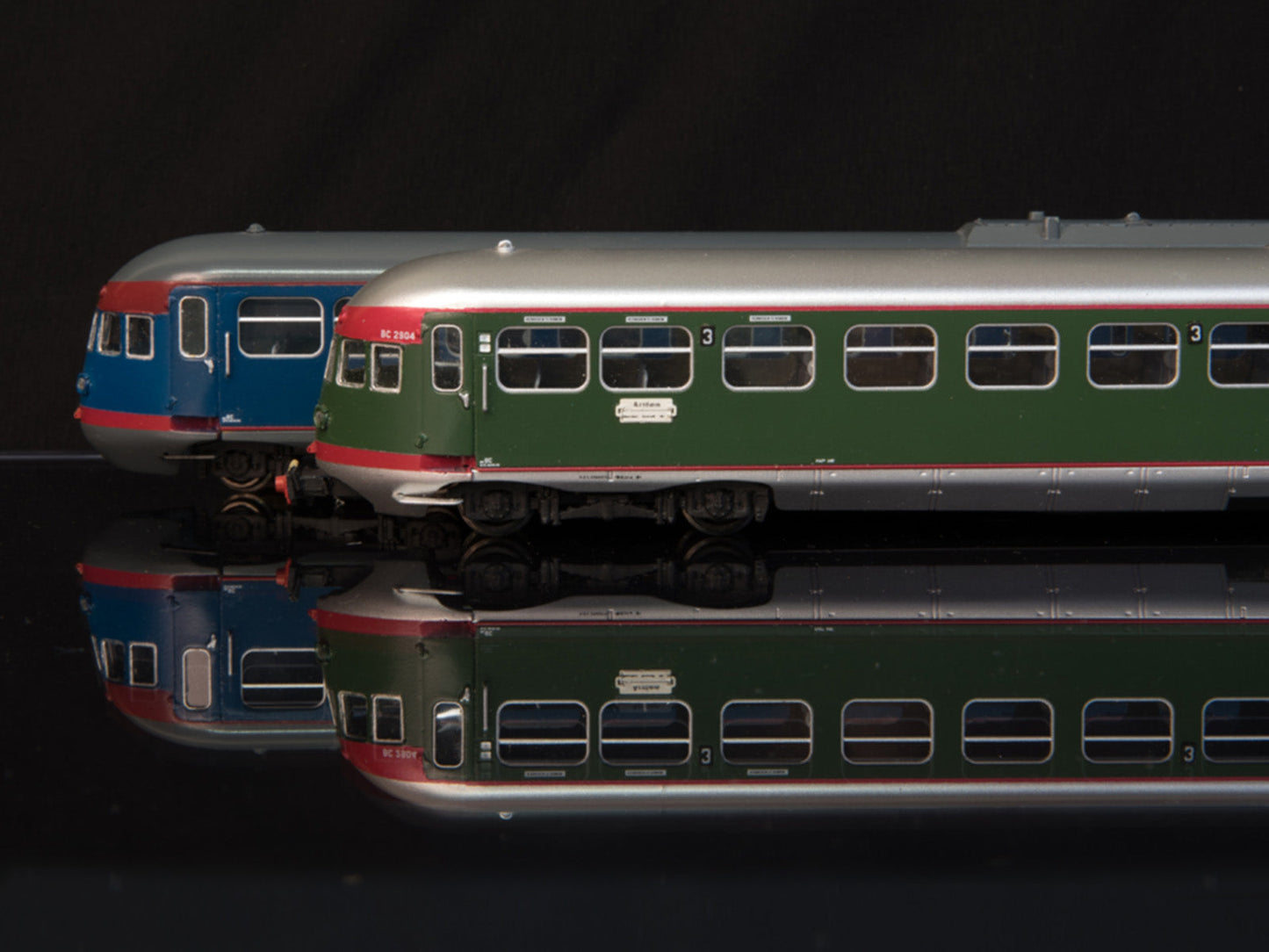 Messing bouwset diesel motorwagen NS OmBC 2901-2908 (1937-1961)