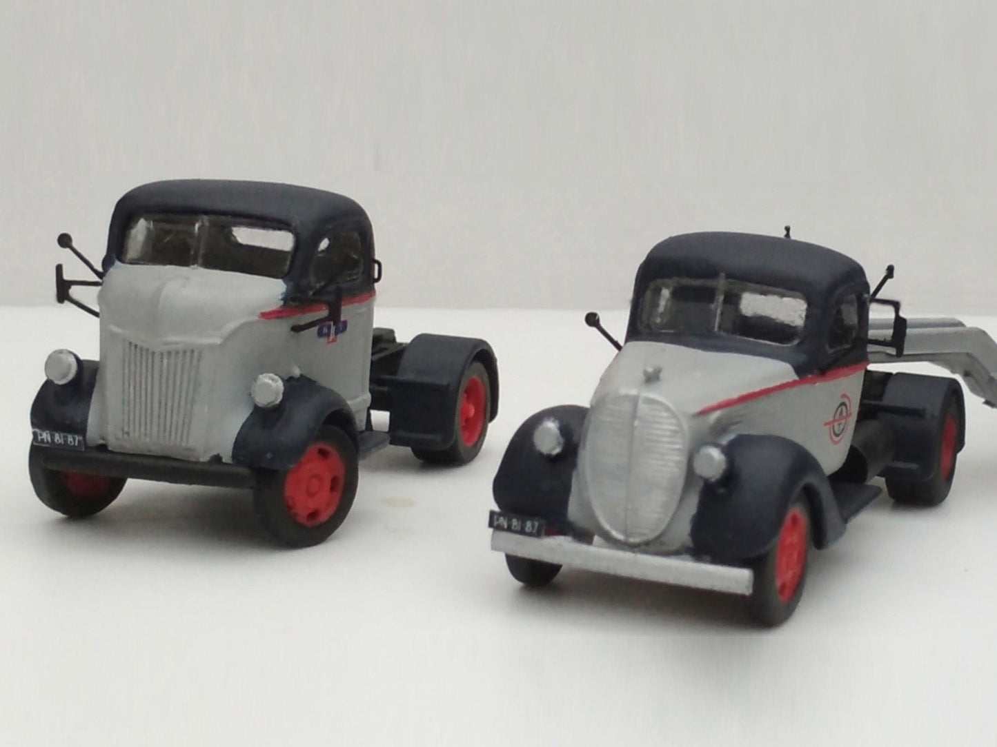 Bouwsets laadkistensysteem NS o.a trekkers, kisten, opschriften (1938-1970)