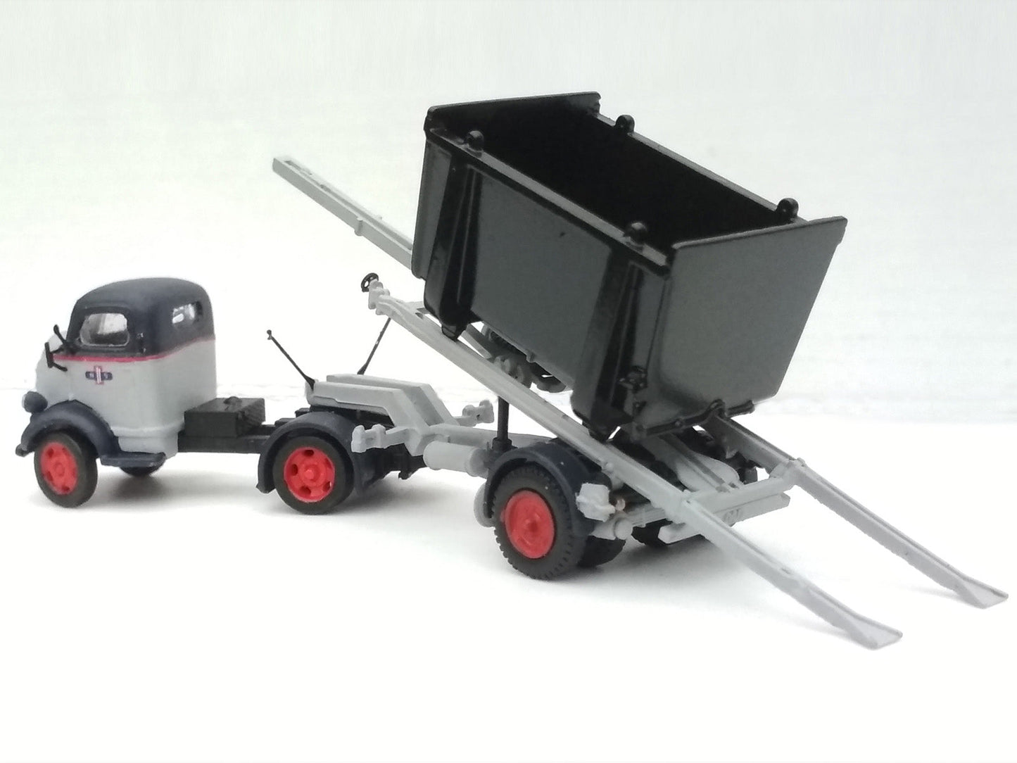 Bouwsets laadkistensysteem NS o.a trekkers, kisten, opschriften (1938-1970)