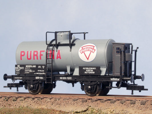 Opschriftenset voor ketelwagen "Purfina"  NS uitvoering (1925-1955) - Art. T-30p11.