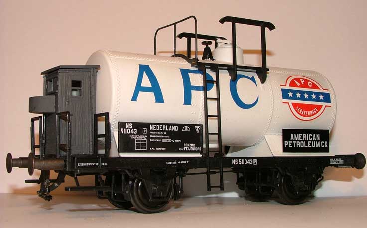 Opschriften ketelwagen "American Petroleum Company APC" (1928-1936), art. T-30p15