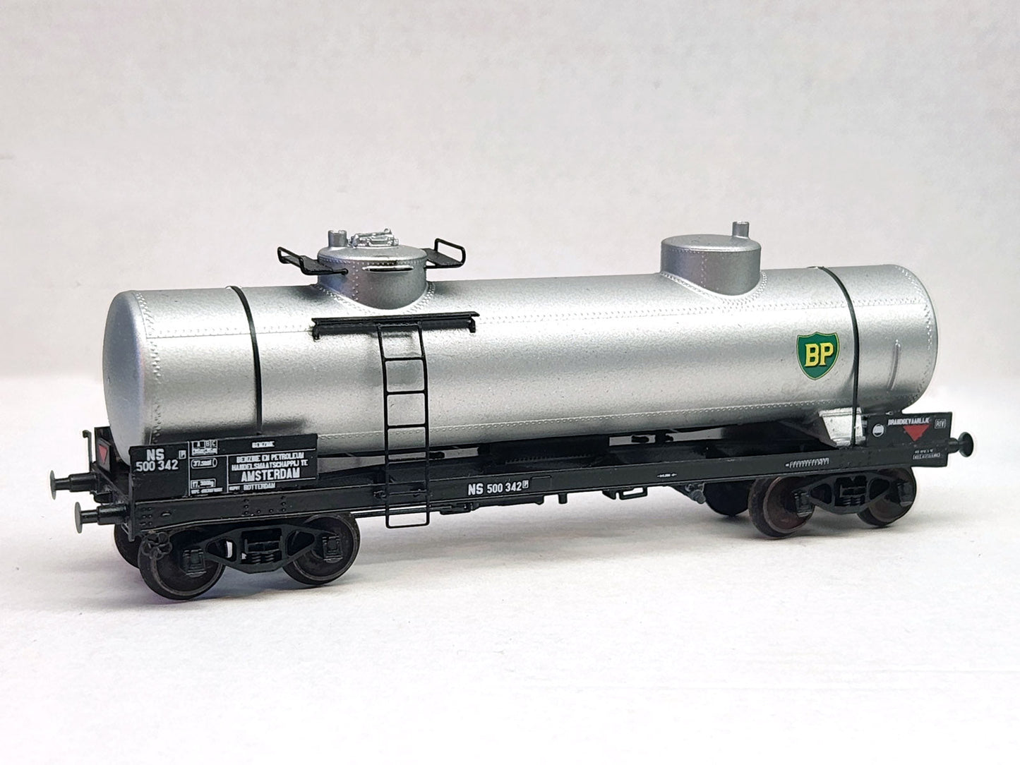 Ombouwset ketelwagen "BP", ex USATC (1963-1970) Art. T-32p6  NIEUW