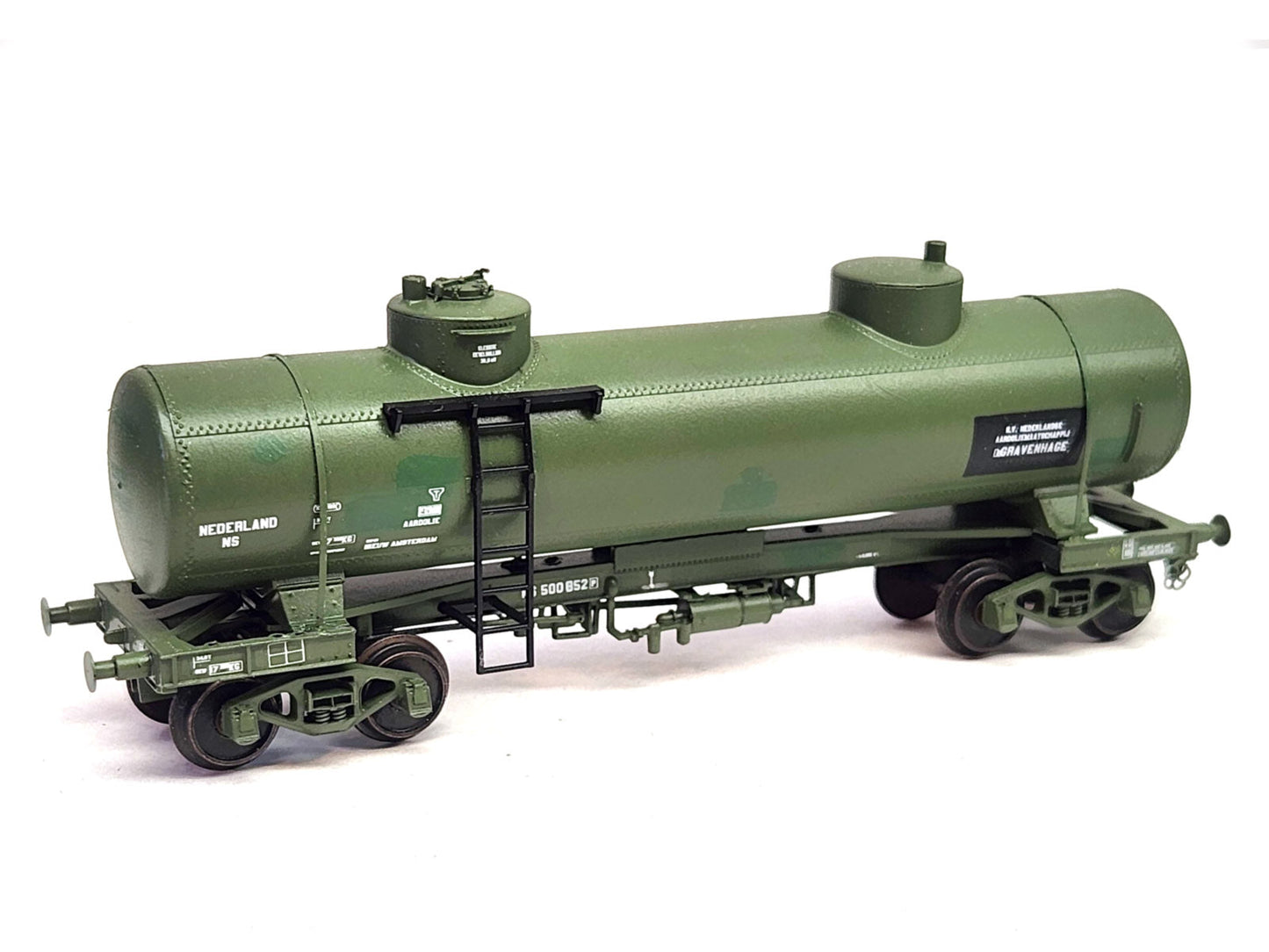 Ombouwset ketelwagen "BPM Pernis" voor olietrein, ex USATC (1947-1951) Art. T-32p1  NIEUW