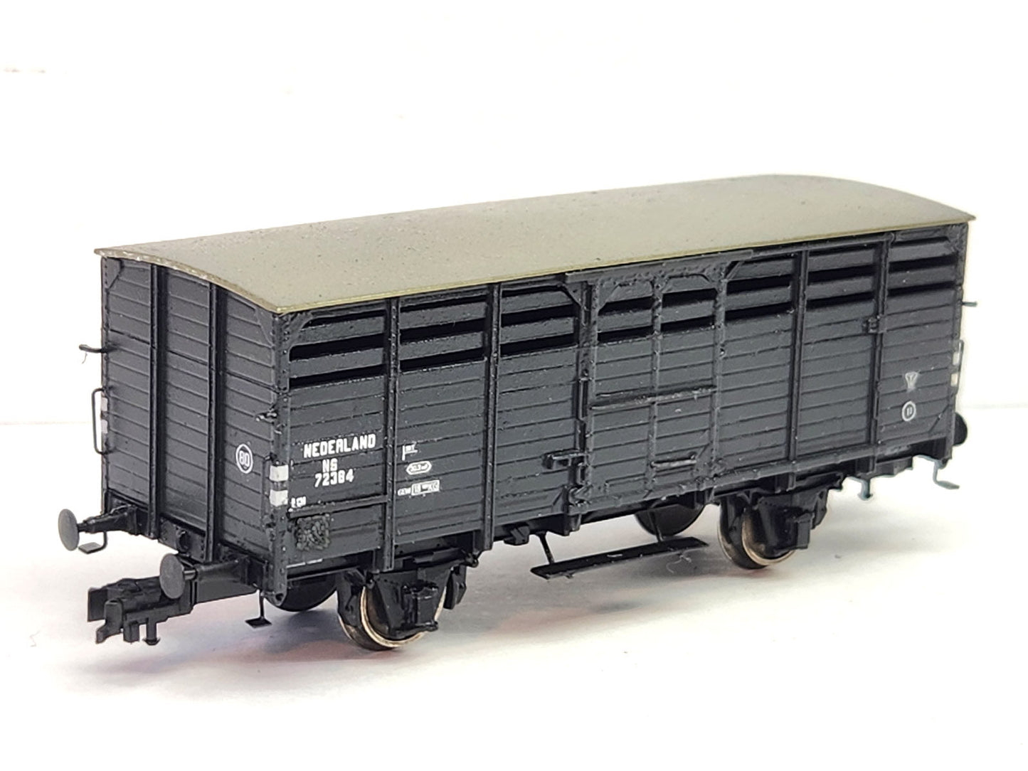 Opschriften voor ombouw Duitse G10 gesloten wagens tot NS / SS veewagens (1913-1955) - Art. T-915 en T-916