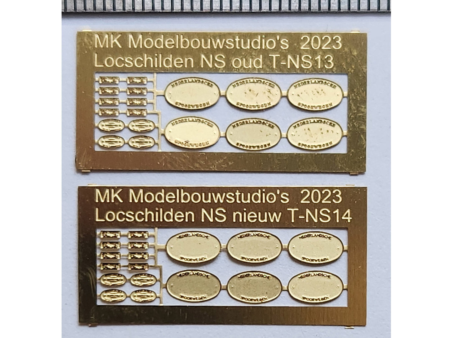 NS nummerplaten voor locomotieven - VERNIEUWD