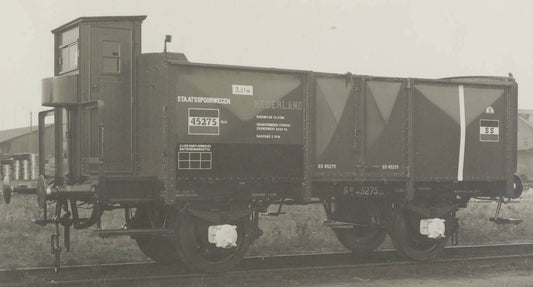 Opschriften voor stalen kolenwagen SS / NS GLY (1911 - 1955) - Art T-913 en T-914